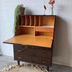 Retro Vintage Mid-century Secretaire thumbnail 8