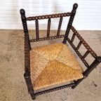 Antieke Bobbin Stoel, 1920 thumbnail 10