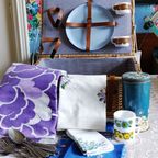 Vintage Unieke Picknickmand, Met Liefde Gerestyled thumbnail 8