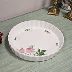 Vintage Bakvorm Quichevorm Vlaaivorm Christineholm Roze Rozen thumbnail 4