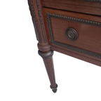 Louis Xvi 6 Laden Commode Met Grijs Marmeren Tablet thumbnail 11