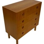 Vintage Ladekast Kastje Jaren 60 Teak Fineer Commode Design thumbnail 18