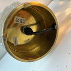 2x Midcentury Tafellamp - Peill & Putzler - Ijsglas, Goud thumbnail 7