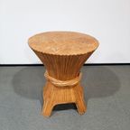McGuire Regency Wheat Sheaf Table thumbnail 2
