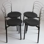 Postmodern Dining Chairs By Giuseppe Raimondi For Tetide 1987, Set Of Four. thumbnail 7