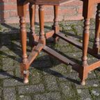 Sidetable Of Eettafel Met 2 Klaporen thumbnail 4