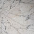 Antieke Wastafel Kast Nachtkastje Met Marmer Plaat Vintage thumbnail 7