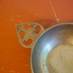 Brass Tin Porringer With Two Ears thumbnail 5