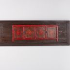 Unique Tibetan Doors Wall Decoration ‘Blue Lotus’ thumbnail 2