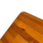 Vintage Grenenhouten Boekenstandaard / Magazine Jaren 70 thumbnail 7