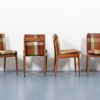 Set Of 4 Isa Bergamo Chairs / Eetkamerstoelen, Italy 1960’S thumbnail 3