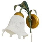 Vintage Wandlamp Bladeren Art Deco Stijl thumbnail 5