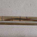 Messing Art Deco Wandkapstok, 136 Cm Breed thumbnail 12