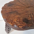 Vintage Krukje Brutalist Spaanse Kruk Plantentafel thumbnail 5