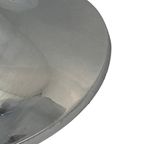 Pop Art / Space Age Design - Xl Chrome Table Lamp - Globe Shaped - Glass Top thumbnail 6