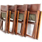 Folding Safari Chair Fauteuil Stoel | 4 Op Voorraad Vintage thumbnail 12