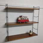 Vintage Midcentury Wandrekje | Boekenrekje Tomadostijl thumbnail 2