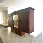 Vintage Houten Muurkast / Wandkast. thumbnail 2