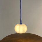 Hanging Lamp With Blue Spring Cord thumbnail 3