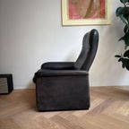 De Sede Ds-50 | Donkerbruine Leren Fauteuil – Swiss Design thumbnail 2