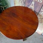 Klassieke Engelse Til Top Bijzettafel, Wijntafel, Whiskey Tafel, Afm, 75x75cm En 75cm Hoog. thumbnail 7