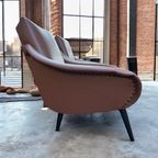 2x Vintage Lounge Fauteuils - Mid Century Modern Stijl thumbnail 17