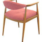 Vintage Casala Fauteuil 'Talwitz' Reupholstered Roze thumbnail 11