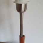 Design - Tafellampen - Kastlampen - Bedlampen - Rvs En Teak. thumbnail 7