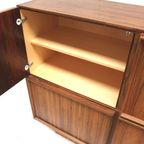 Groot Vintage Palissander Dressoir Wandmeubel Gemaakt In De Jaren ’60 thumbnail 5