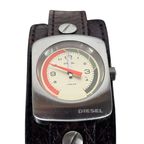 Diesel - Dames Polshorloge - Titanium - Leer - 80'S thumbnail 4