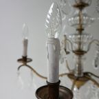 Antieke Franse Kristallen Kroonluchter, 1930 thumbnail 5