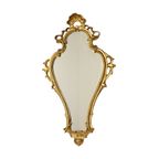 Klassieke Smalle Kuifspiegel Bladgoud Verguld Barok Stijl 72cm thumbnail 2