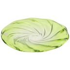 Xxl Fruitschaal Val Saint Lambert Kristal Limoen Groen 40cm thumbnail 4