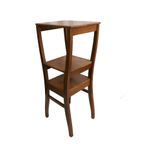 Vintage Hoge Eiken Plantentafel, Jaren '40/'50 thumbnail 5