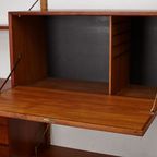 Royal System Wall Unit Designed By Poul Cadovius For Cado, Denmark 1950’S. thumbnail 9