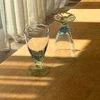 Set Of 5 Vintage Bormioli Rocco Bahia Glasses thumbnail 6