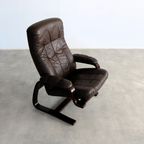 Vintage Armchair | Fauteuil | Verstelbaar | Jaren 60 | Deens thumbnail 11