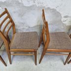 4 Vintage Stoelen Mid Century Jaren 60 Stoelen Retro Stoel thumbnail 10