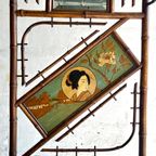 Japanese Bamboo And Cast Iron Wardrobe By Perret Vibert, Circa 1900 thumbnail 7