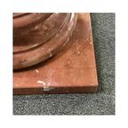 Eettafel Van Fabianart Met 2 Dorische Zuilen Marmer & Acryl - Italië Jaren 80 thumbnail 2