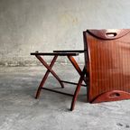 British Butler Boat Table On Trestles thumbnail 2