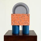 Bijzondere Memphis Tafellamp In De Stijl Van Sottsass thumbnail 19