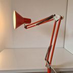 Vintage Oranje Architectenlamp Bureaulamp Klemlamp Desklight thumbnail 12