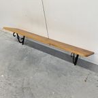 Wandplank Kloostervloer Boekenplank Schap Eikenhout thumbnail 2
