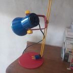 Vintage Vrieland Memphis Stijl Bureaulamp Jaren 80 thumbnail 5