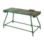 Unieke Groene Industriële Werkbank Werktafel Hout Metaal 160Cm thumbnail 14