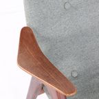 Vintage Wébé Fauteuil Louis Van Teeffelen New Upholstery thumbnail 5