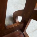 Vintage Fauteuil Easy Chair Mid Century Organic Design thumbnail 12
