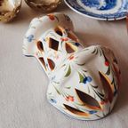 Vintage Wandkandelaar Handbeschilderd Wandornament thumbnail 4