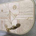 Unieke Fedam Travertin Salontafel Uit De Jaren 70 thumbnail 5